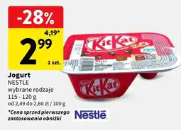 Intermarche Jogurt wybrane rodzaje oferta