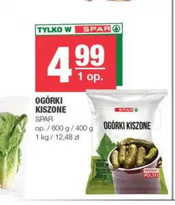 EuroSPAR Ogórki kiszone SPAR oferta