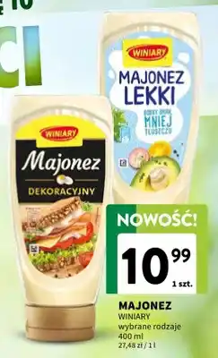 Intermarche Majonez wybrane rodzaje oferta