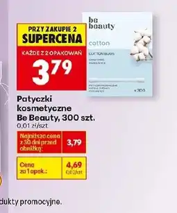 Biedronka Patyczki kosmetyczne Be Beauty oferta