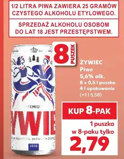 Kaufland Piwo Żywiec oferta