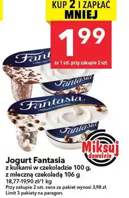Lewiatan Jogurt z kulkami z czekoladzie, z mleczną czekoladą oferta