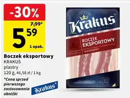 Intermarche Boczek eksportowy plastry oferta