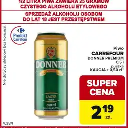 Globi Piwo Donner oferta