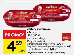 Intermarche Filety śledziowe, Szprot oferta