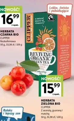 Intermarche Herbata czarna bio bezkofeinowa oferta