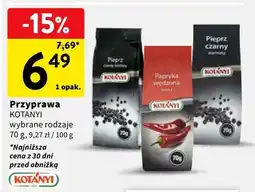 Intermarche Przyprawa pieprz czarny, papryka słodka, pieprz czarny ziarnisty oferta