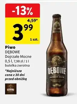 Intermarche Piwo Dojrzałe Mocne butelka zwrotna oferta
