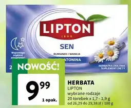 Intermarche Herbata wybrane rodzaje 20 torebek x oferta