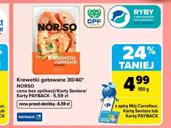 Carrefour Krewetki Norso oferta