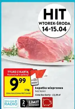Intermarche Łopatka wieprzowa bez kości oferta