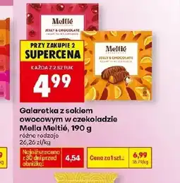 Biedronka Owoce w czekoladzie Meltie oferta
