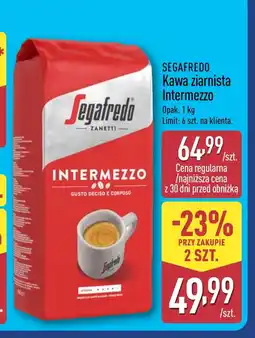 ALDI Kawa ziarnista Segafredo oferta