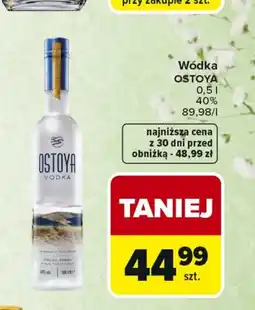 Carrefour Wódka Ostoya oferta