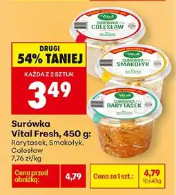 Biedronka Surówka Rarytasek, Smakołyk lub Colesław oferta