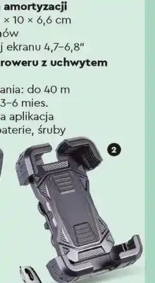 Biedronka Uchwyt na telefon z systemem redukcji wstrząsów oferta