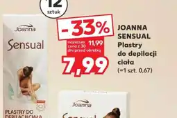 Kaufland JOANNA SENSUAL Plastry do depilacji ciała oferta