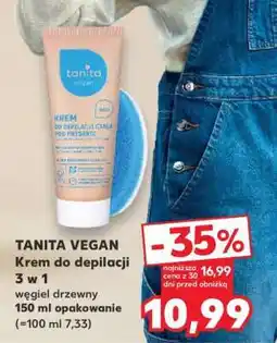 Kaufland TANITA VEGAN Krem do depilacji 3 w 1 oferta