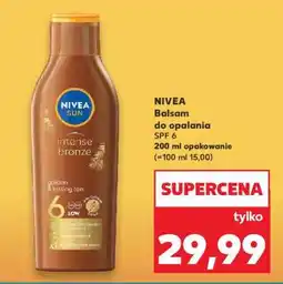 Kaufland NIVEA Balsam do opalania SPF 6 oferta