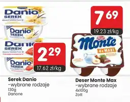 Market Point Deser Monte Max wybrane rodzaje oferta