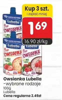 Market Point Owsianka Lubella -wybrane rodzaje oferta