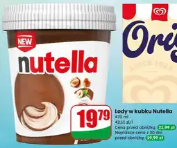 Dino Lody w kubku Nutella oferta
