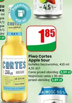 Dino Piwo Cortes Apple Sour bezalkoholowe butelka oferta