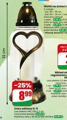 Dino Znicz szklany D-5 oferta