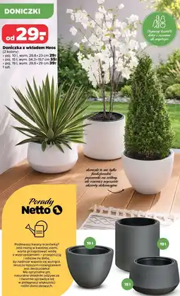 Netto Doniczka z wkładem Heos oferta