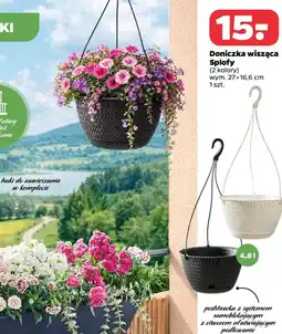 Netto Doniczka wisząca Splofy (2 kolory) wym. 27×16,6 cm oferta