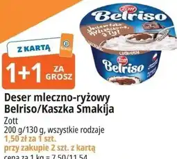 E.Leclerc Deser mleczno-ryżowy Belriso/Kaszka Smakija oferta