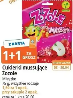 E.Leclerc Cukierki mussujące Zozole Mieszko oferta