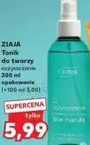 Kaufland ZIAJA Tonik do twarzy oczyszczanie 200 ml opakowanie oferta