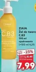 Kaufland ZIAJA Żel do twarzy C.B3 190 ml opakowanie oferta