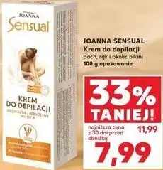 Kaufland JOANNA SENSUAL Krem do depilacji pach, rąk i okolic bikini oferta