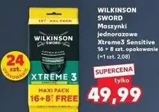 Kaufland WILKINSON SWORD Maszynki jednorazowe Xtreme3 Sensitive oferta