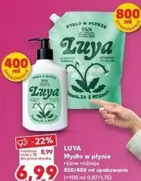 Kaufland Mydło w płynie różne rodzaje LUYA 800/400 ml opakowanie oferta