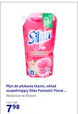 Action Płyn do płukania tkanin, wkład uzupełniający Silan Fantastic Floral oferta