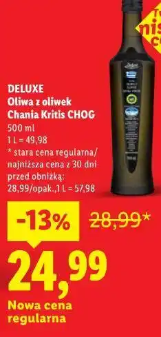 Lidl DELUXE Oliwa z oliwek Chania Kritis CHOG oferta