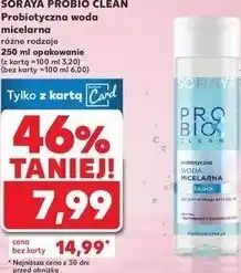 Kaufland SORAYA PROBIO CLEAN Probiotyczna woda micelarna różne rodzaje 250 ml opakowanie oferta