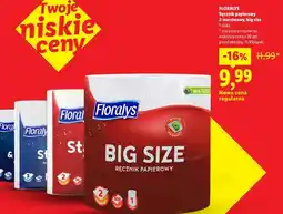 Lidl Ręcznik papierowy 2-warstwowy, big size FLORALYS oferta