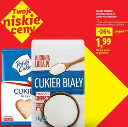 Lidl POLSKI CUKIER/KUCHNIA LIDLA.PL Cukier biały kryształ oferta