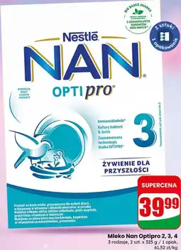 Dino Mleko Nan Optipro 2, 3, 4 oferta
