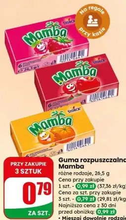 Dino Guma rozpuszczalna Mamba oferta