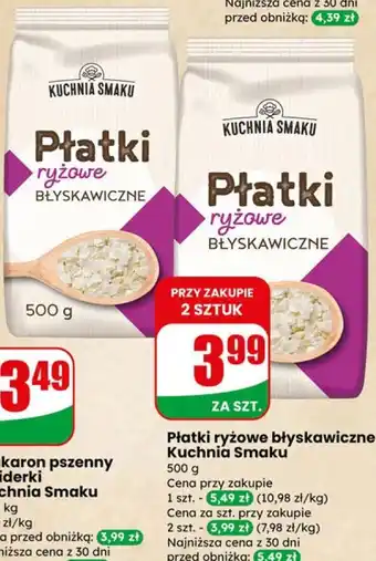 Dino Płatki ryżowe błyskawiczne Kuchnia Smaku oferta