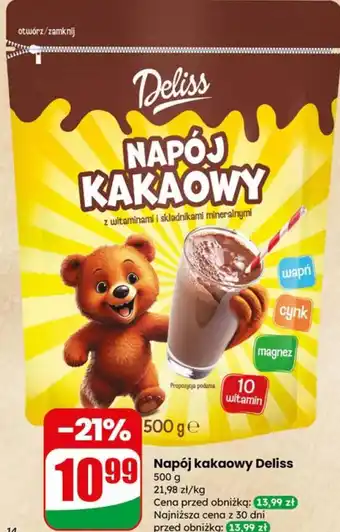 Dino Napój kakaowy Deliss oferta