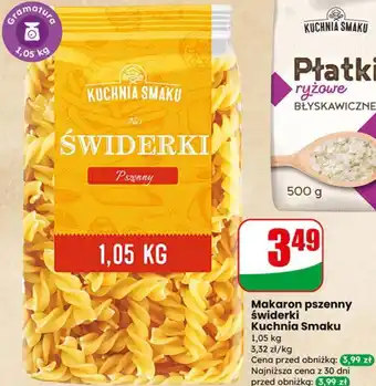 Dino Makaron pszenny świderki Kuchnia Smaku oferta