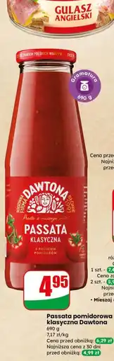 Dino Passata pomidorowa klasyczna Dawtona oferta