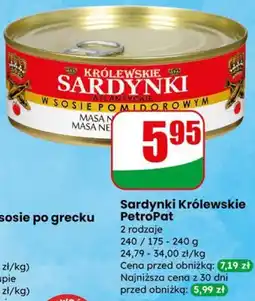 Dino Sardynki Królewskie PetroPat oferta