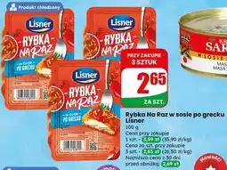 Dino Rybka Na Raz w sosie po grecku Lisner oferta